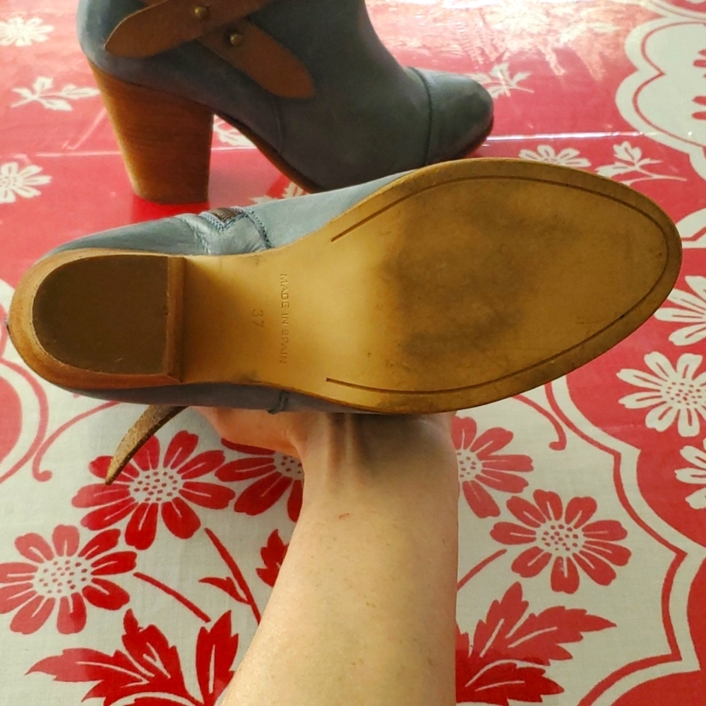 CHIO genuine leather ankle boots sz 6.5 - Picture 11 of 14
